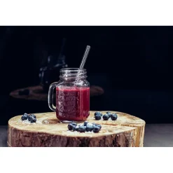 CUISINEADDICT Accessoires Bar|Paille Réutilisable en Verre 20cm droite x4 HALM