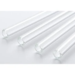 CUISINEADDICT Accessoires Bar|Paille Réutilisable en Verre 20cm droite x6 HALM