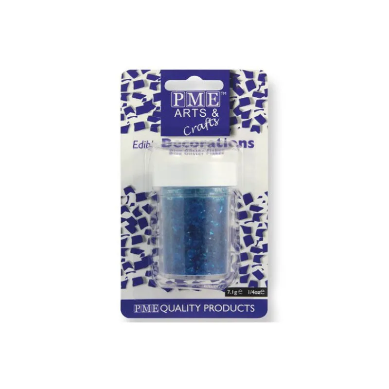 PME Décoration Comestible|Paillettes Alimentaires 7 g Bleu