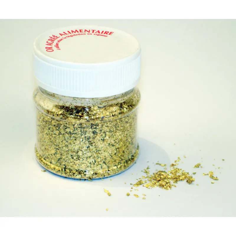 MALLARD FERRIERE Décoration Comestible|Paillettes d'Or 300 mg