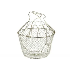 La Bonne Graine Essoreuse À Salade|Panier à Salade Pliant Inox 22,5 cm