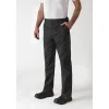 ROBUR Pantalon De Cuisine|Pantalon de Cuisine Mixte Rayé Noir/Blanc TIMEO T.48