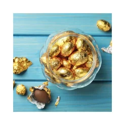 PATISDECOR Emballage Alimentaire|Papier Doré pour Emballage Bonbon Patisdécor (x50)