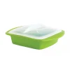 MASTRAD Papillotes En Silicone|Papillote en Silicone 2,2 L Vert