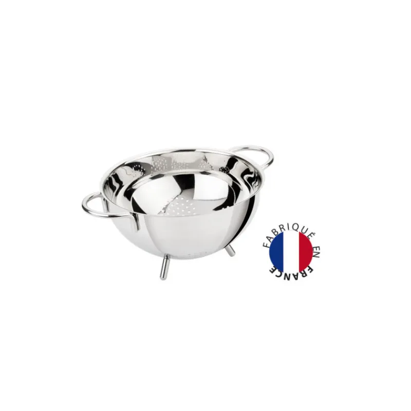 CRISTEL Passoire|Passoire Mutine Ø 24 cm Manche Fixe Inox