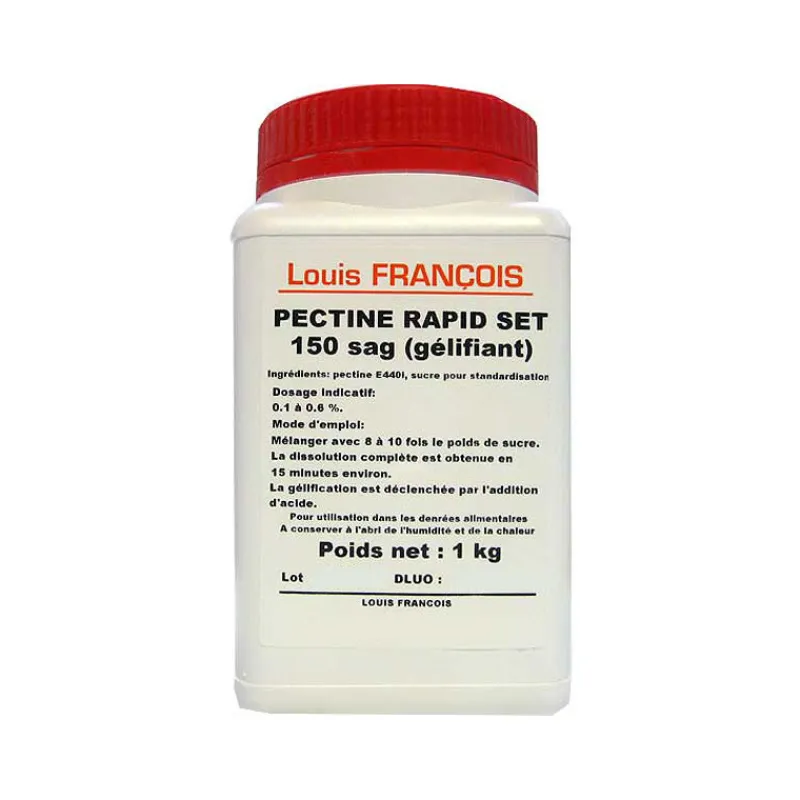 LOUIS FRANCOIS Additifs Alimentaires|Pectine Rapid Set 1 kg Louis François
