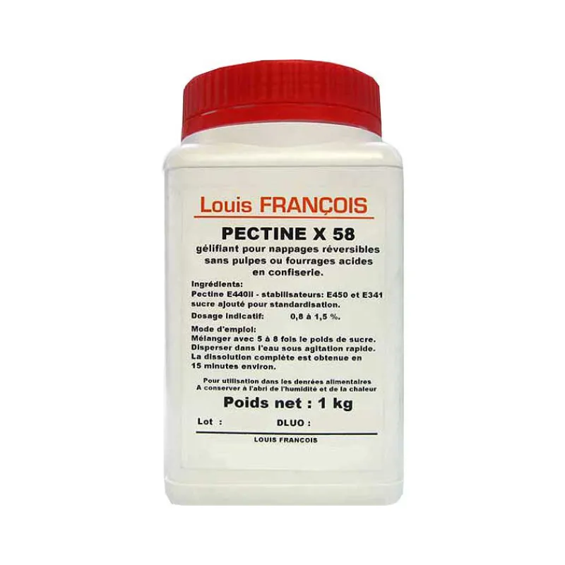 LOUIS FRANCOIS Additifs Alimentaires|Pectine X 58 1 kg Louis François