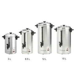 CUISINEADDICT Buffet Self Service|Cafetière|Percolateur 3 Litres en Acier Inoxydable