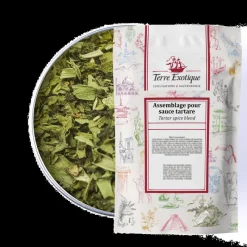 TERRE EXOTIQUE Fonds De Sauce - Sauces|Marinade, Mélange Epices|Épices pour Sauce Tartare 250 g