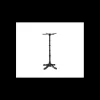 LYROSE Mobilier Terrasse Restaurant|Mobilier Restaurant|Pied de Mange-Debout en Fonte Epoxy Noire Retro