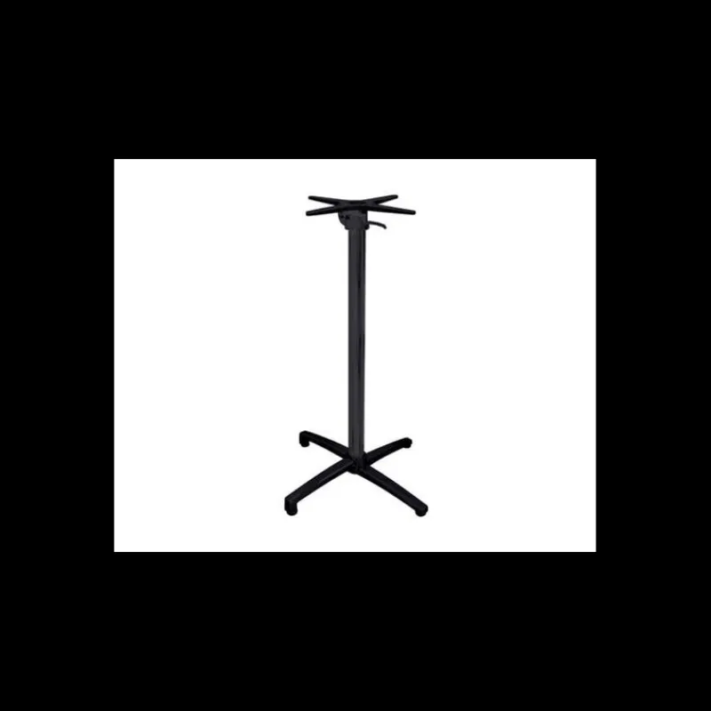 LYROSE Mobilier Terrasse Restaurant|Mobilier Restaurant|Pied de Mange-Debout en Métal Epoxy Noire Koné