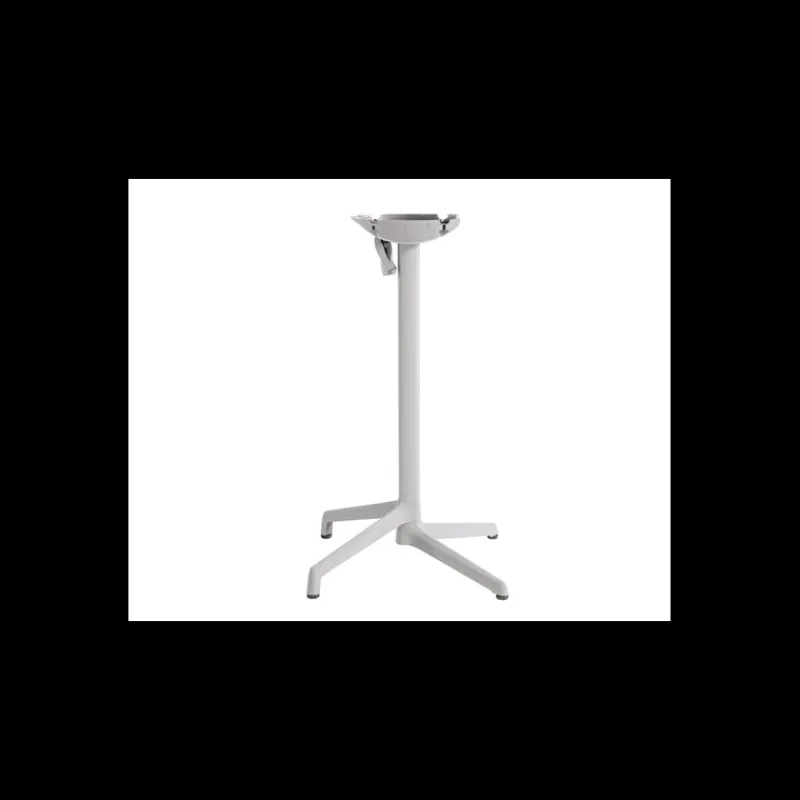 GROSFILLEX Mobilier Terrasse Restaurant|Mobilier Restaurant|Pied de Mange-Debout Gris Platinium X 2.0