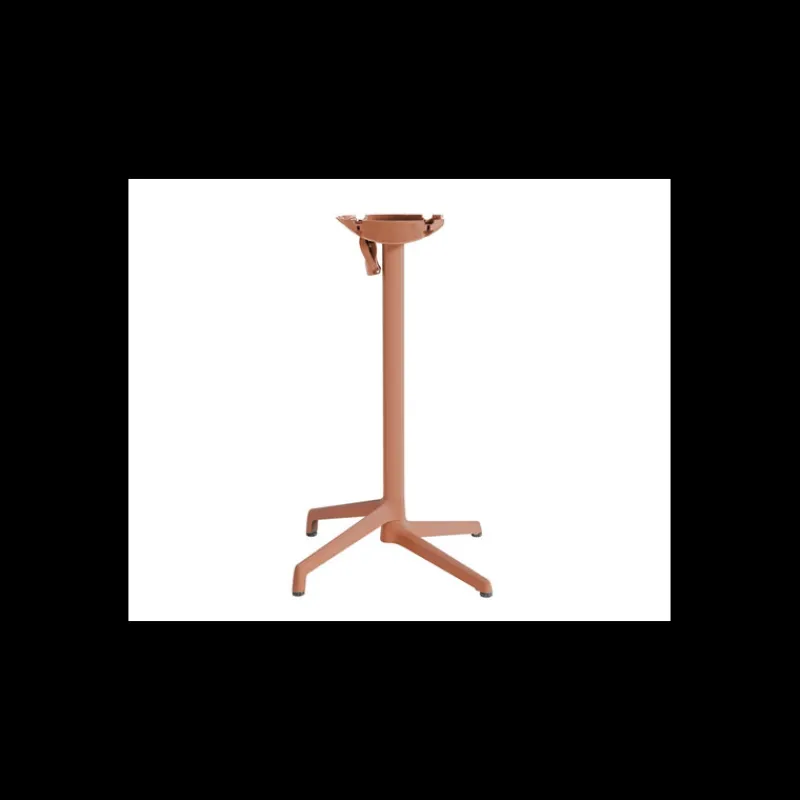 GROSFILLEX Mobilier Terrasse Restaurant|Mobilier Restaurant|Pied de Mange-Debout Terracotta X 2.0