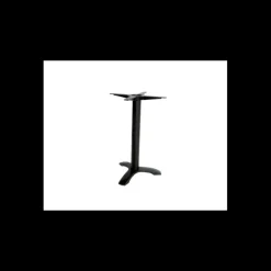 LYROSE Mobilier Terrasse Restaurant|Mobilier Restaurant|Pied de Table Base 3 Branches en Métal Noir Athena