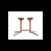 GROSFILLEX Mobilier Terrasse Restaurant|Mobilier Restaurant|Pied de Table Double Terracotta X 2.0