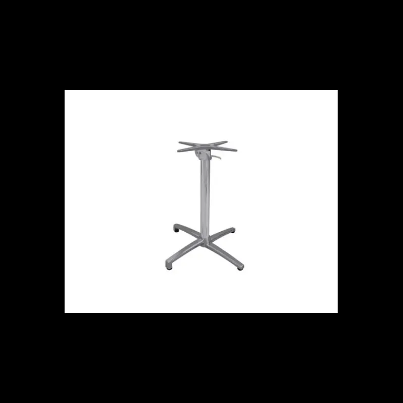 LYROSE Mobilier Terrasse Restaurant|Mobilier Restaurant|Pied de Table en Métal Epoxy Grise Koné