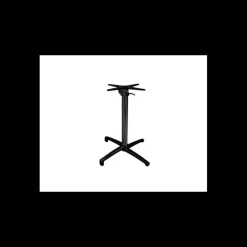 LYROSE Mobilier Terrasse Restaurant|Mobilier Restaurant|Pied de Table en Métal Epoxy Noire Koné