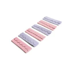 IBILI Ustensiles Décor Gâteau|Pince à Gaufrer Dentelée Plastique 10 cm (x10)