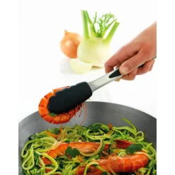 MASTRAD Pince De Cuisine|Pince de Cuisine en Inox 26 cm Noir