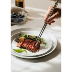 MASTRAD Pince De Cuisine|Pince de Précision en Inox 30 cm