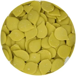 FUNCAKES Décoration Comestible|Pistoles Deco Melts Citron Vert 250g