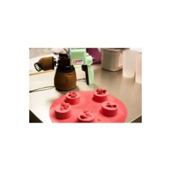 CUISINEADDICT Ustensiles Chocolat|Aérographe|Pistolet à Chocolat Électrique HotChoc 550 ml