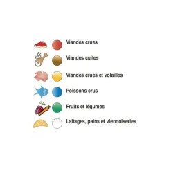 COMAS Planches À Découper|Planche à Découper GN 1/1 Polyéthylène Marron