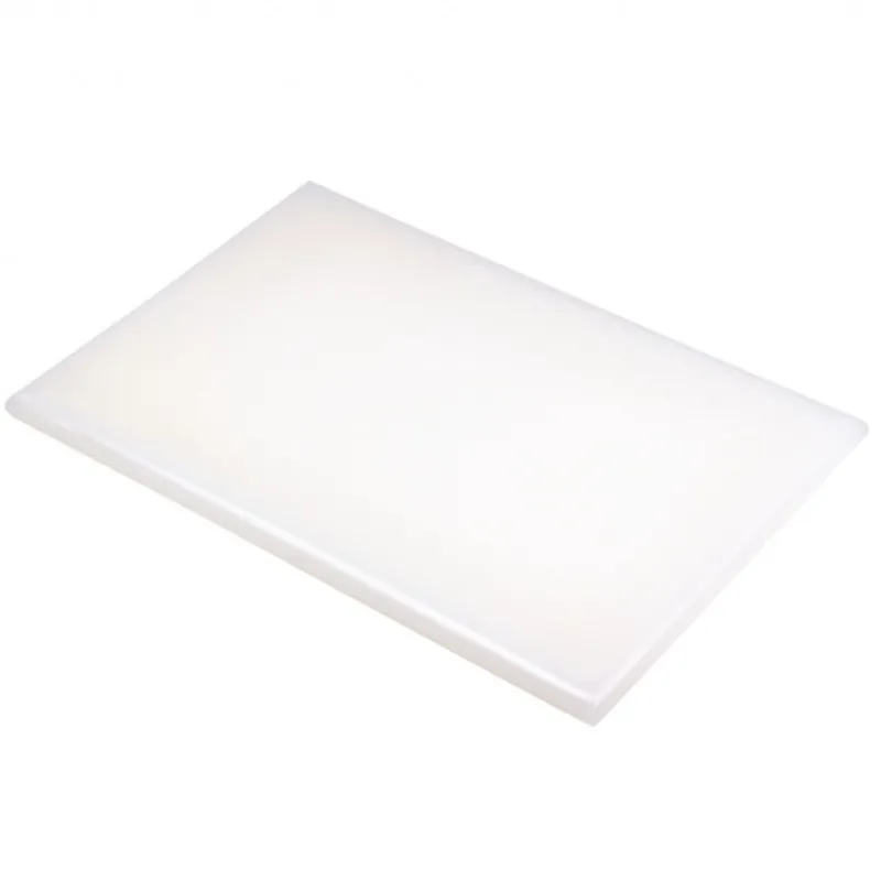 COMAS Planches À Découper|Planche à Découper GN 1/2 Polyéthylène Blanc