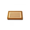 TOTALLY BAMBOO Planches À Découper|Planche à Pain avec Récupérateur de Miettes 37 x 24 cm