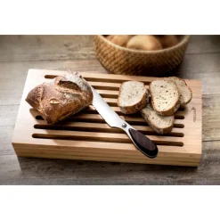 DEGLON Planches À Découper|Planche à Pain Ramasse Miettes 41,2 x 22,8 cm Acacia Déglon