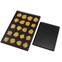 MATFER Plaques De Cuisson|Plaque Gaufrée anti-adhésive Exal premium 60 x 40 cm