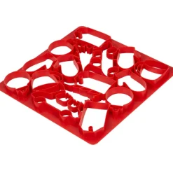 WILTON Emporte Pièce - Découpoir Pâtisserie|Plaque Multi-découpoirs 14 Empreintes Noël