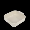PEUGEOT Plat De Cuisson|Plat à Four Carré en Céramique Appolia 21 cm Ecru