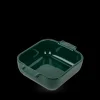 PEUGEOT Plat De Cuisson|Plat à Four Carré en Céramique Appolia 18 cm Vert Forêt