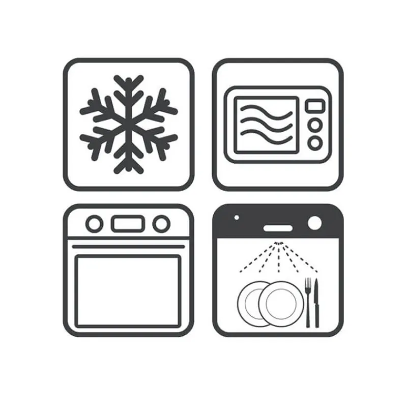 PEUGEOT Plat De Cuisson|Plat à Four Carré en Céramique Appolia 18 cm Ecru