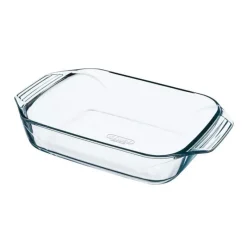PYREX Plat De Cuisson|Plat à Four en Verre Rectangulaire 35 x 23 cm 2,9 L Irrésistible