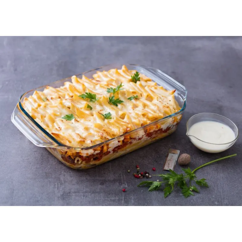 PYREX Plat De Cuisson|Plat à Four en Verre Rectangulaire 35 x 23 cm 2,9 L Irrésistible