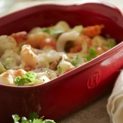 EMILE HENRY Plat De Cuisson|Plat à Four Individuel en Céramique Provence 22 x 14,5 cm