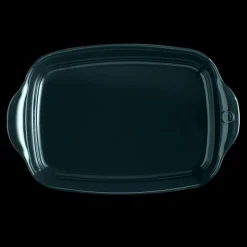 EMILE HENRY Plat De Cuisson|Plat à Four Rectangulaire en Céramique 36 x 22,5 cm Belle-Île