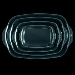 EMILE HENRY Plat De Cuisson|Plat à Four Rectangulaire en Céramique 36 x 22,5 cm Belle-Île