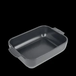 PEUGEOT Plat De Cuisson|Plat à Four Rectangulaire en Céramique Appolia 25 cm Ardoise