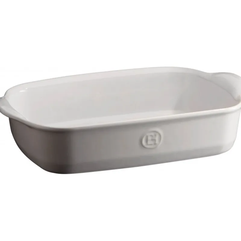 EMILE HENRY Plat De Cuisson|Plat à Four Rectangulaire Farine 29 x 19 cm
