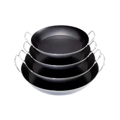 DE BUYER Plats À Paëlla|Plat à Paella Tôle Bleue Ø 47 cm Outdoor