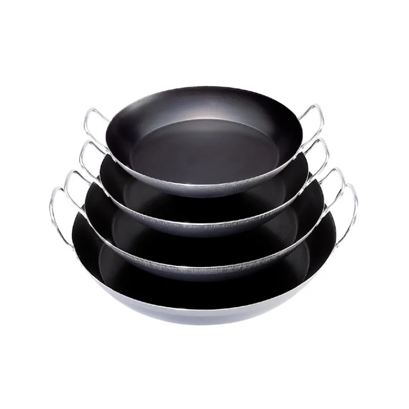 DE BUYER Plats À Paëlla|Plat à Paella Tôle Bleue Ø 47 cm Outdoor