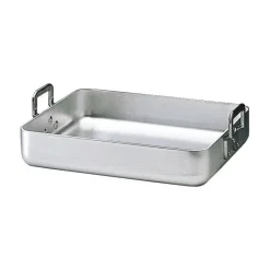 MATFER Plat De Cuisson|Plat à Rôtir Aluminium 45 x 36 cm