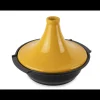 PEUGEOT Tajines|Plat à Tajine en Aluminium Revêtement Céramique 30 cm Jaune Safran