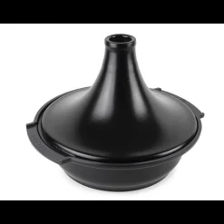PEUGEOT Tajines|Plat à Tajine en Aluminium Revêtement Céramique 30 cm Noir Satin
