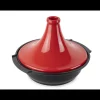 PEUGEOT Tajines|Plat à Tajine en Aluminium Revêtement Céramique 30 cm Rouge