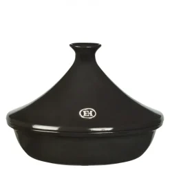 EMILE HENRY Tajines|Plat à Tajine en Céramique Ø 27 cm Fusain