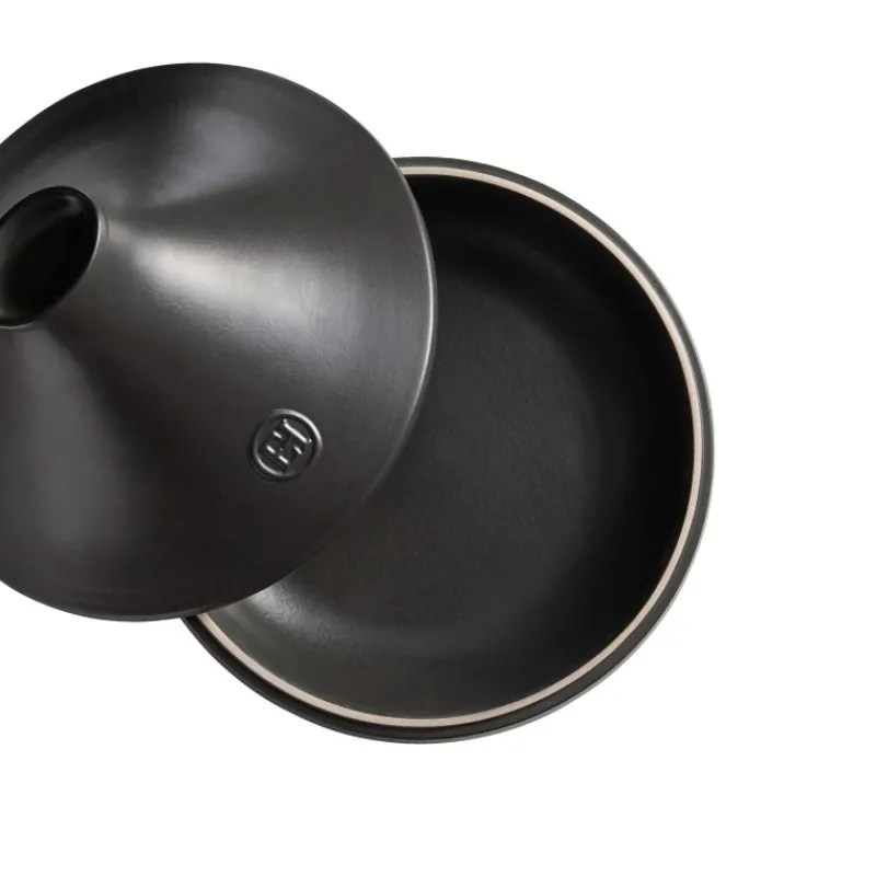 EMILE HENRY Tajines|Plat à Tajine en Céramique 27,5 cm Ardoise Delight